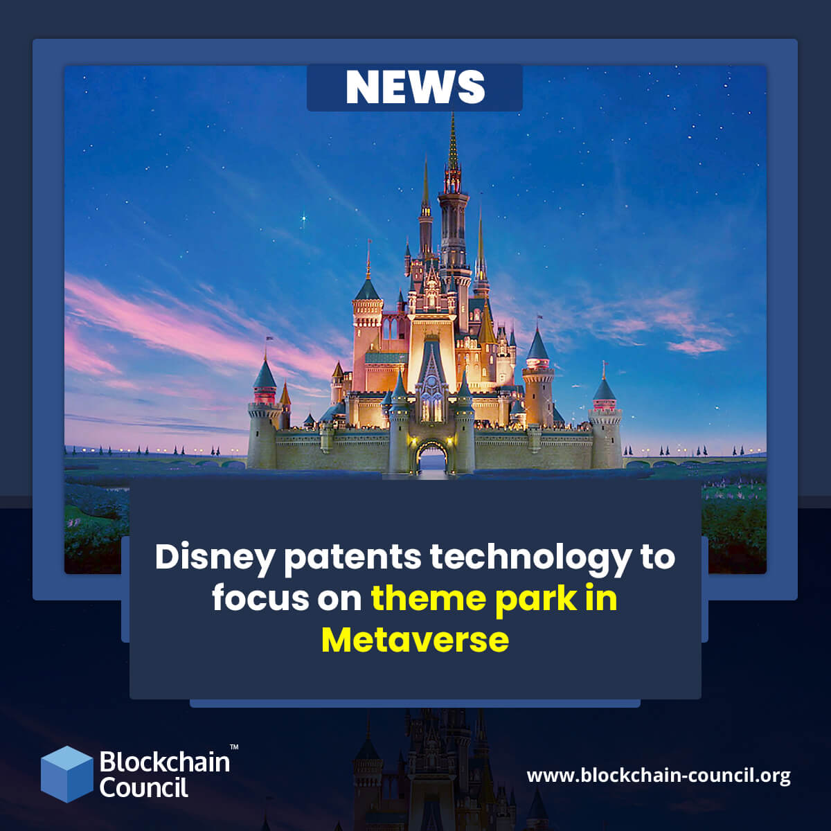 Disney patents technology to focus on theme park in Metaverse