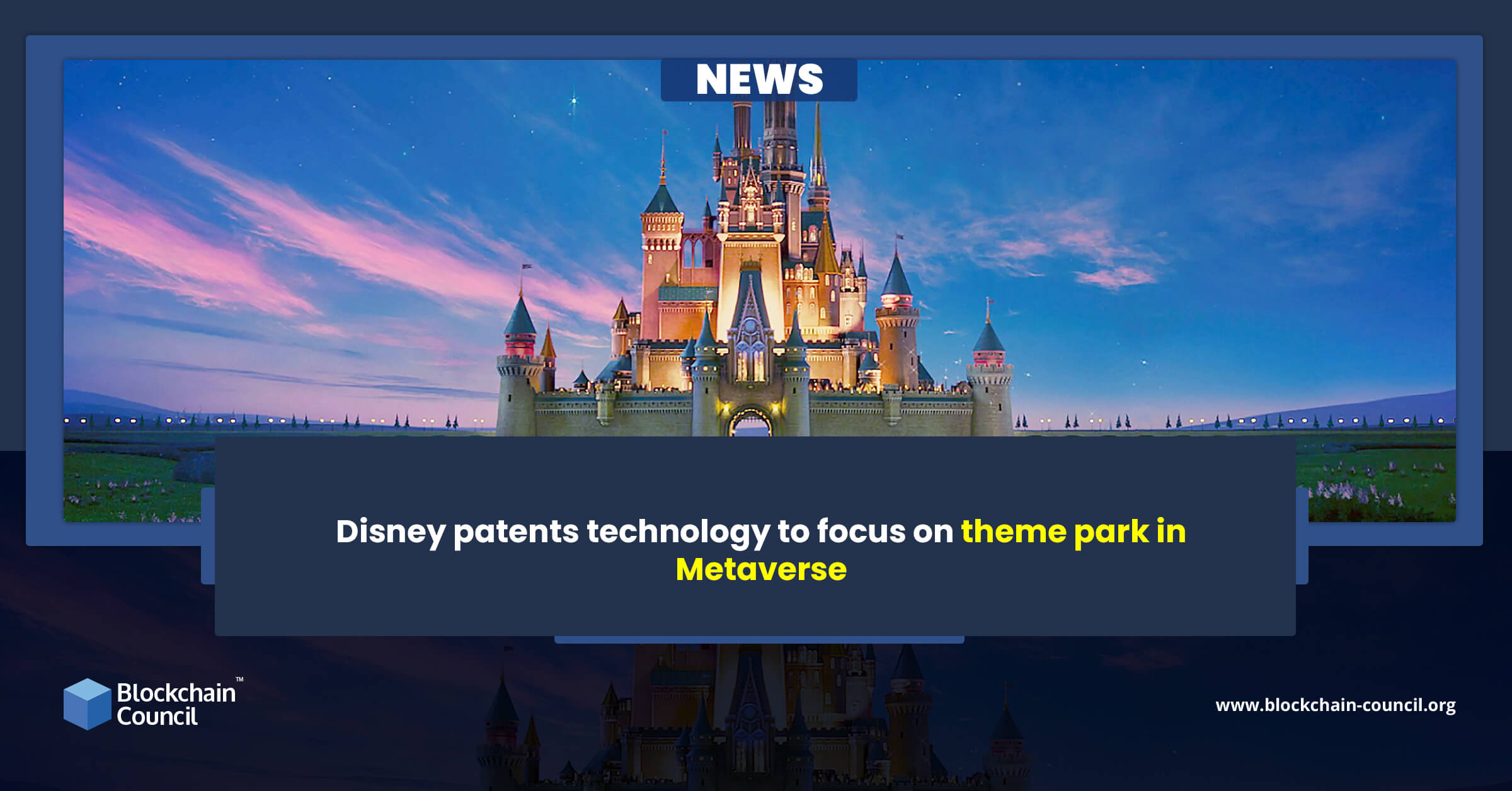 Disney patents technology to focus on theme park in Metaverse