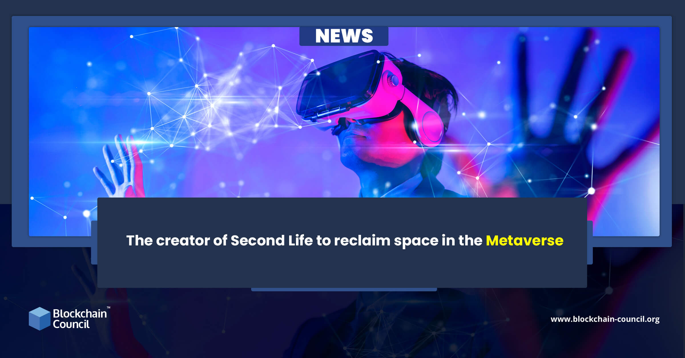 The creator of Second Life to reclaim space in the Metaverse