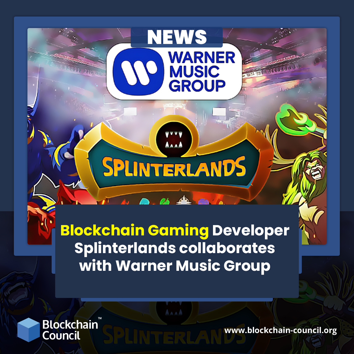 Blockchain Gaming Developer Splinterlands collaborates with Warner Music Group