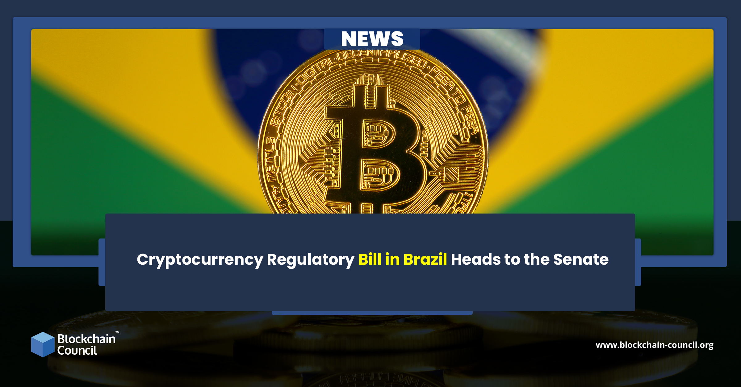 Cryptocurrency Regulatory Bill in Brazil Heads to the Senate