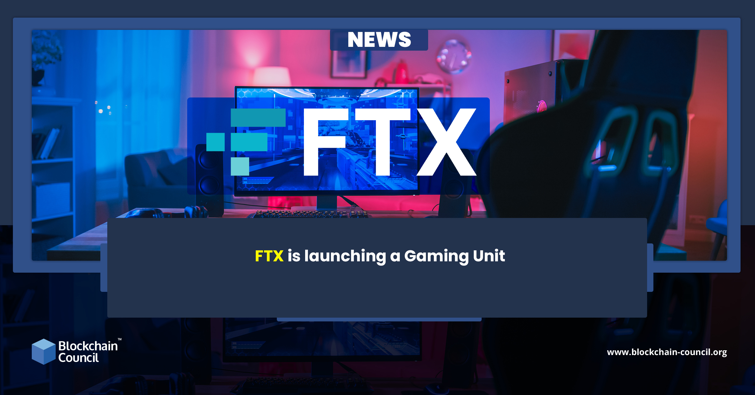 FTX Crypto Exchange Launches FTX Gaming For Crypto-Gaming Expansion