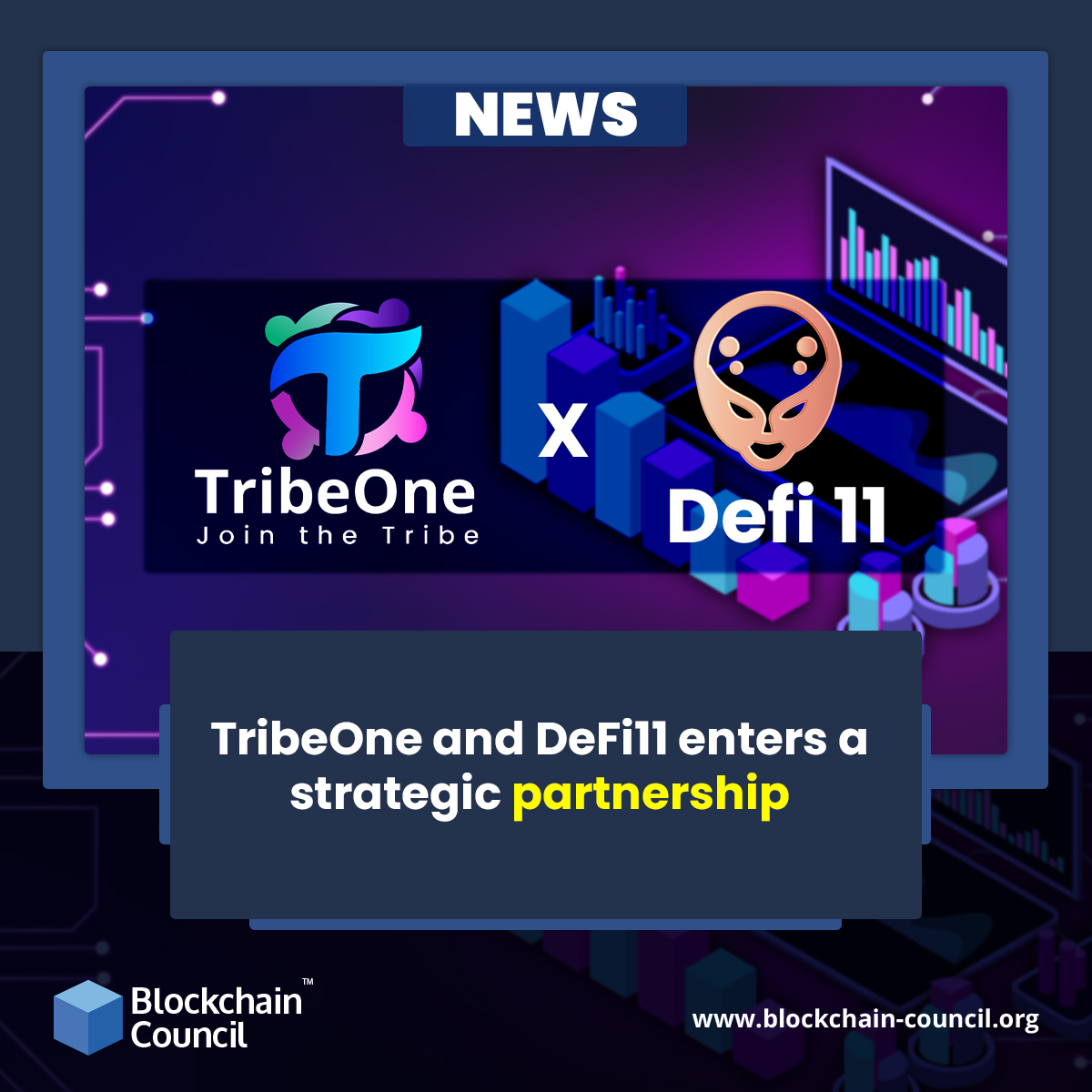 TribeOne and DeFi11 enters a strategic partnership