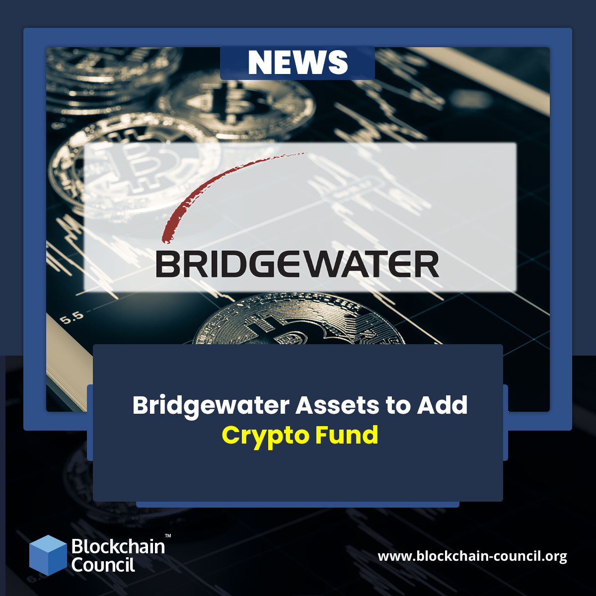 Bridgewater Assets to Add Crypto Fund