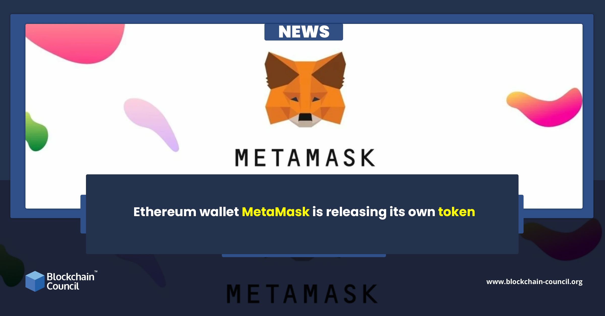Ethereum wallet MetaMask is releasing its own token