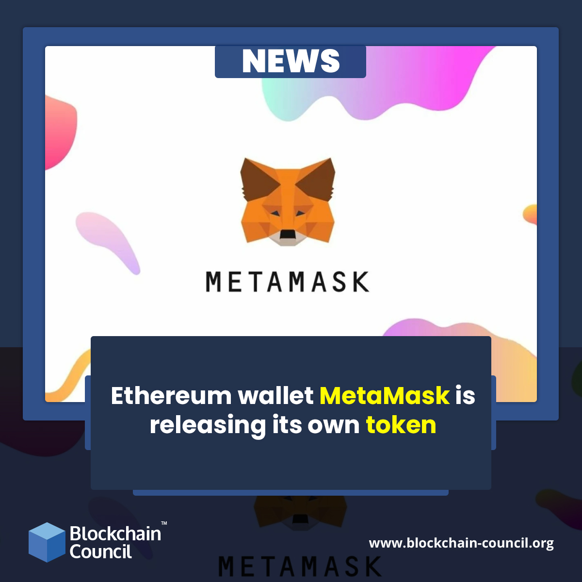 Ethereum wallet MetaMask is releasing its own token