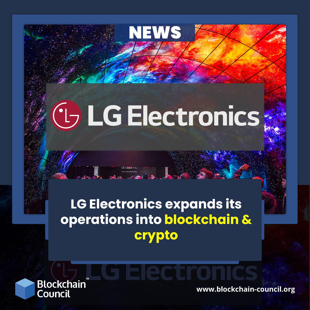 LG Electronics expands its operations into blockchain & crypto
