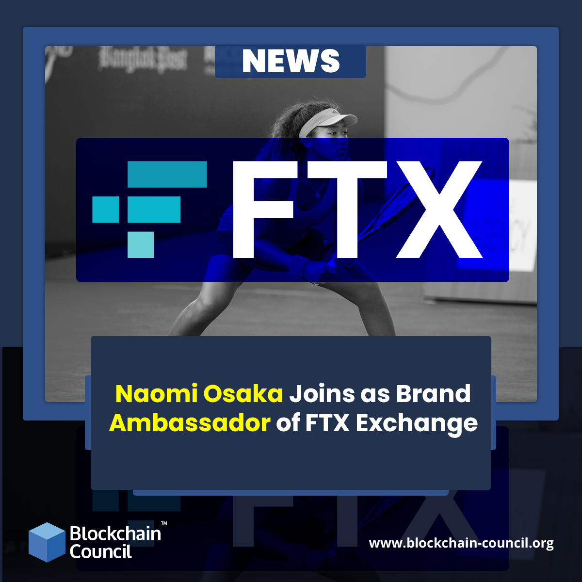 Tennis Star Naomi Osaka Becomes FTX's Global Ambassador