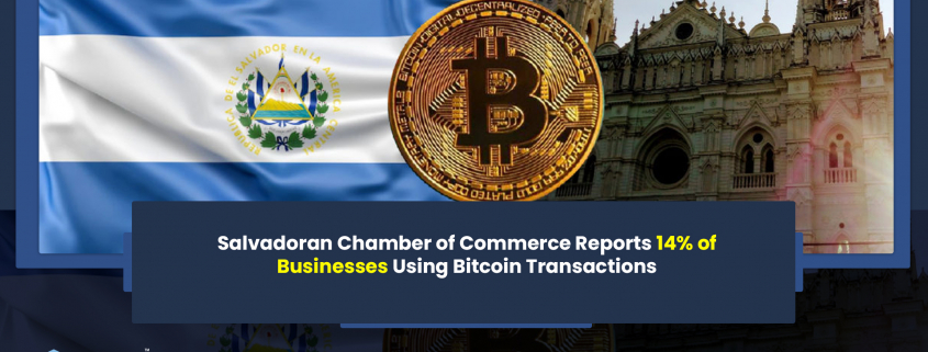 Salvadoran Chamber of Commerce Reports 14% of Businesses Using Bitcoin Transactions