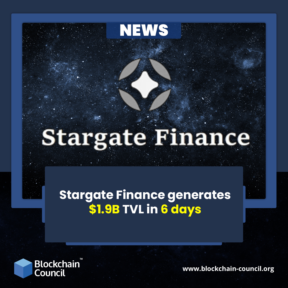 Stargate Finance generates $1.9B TVL in 6 days