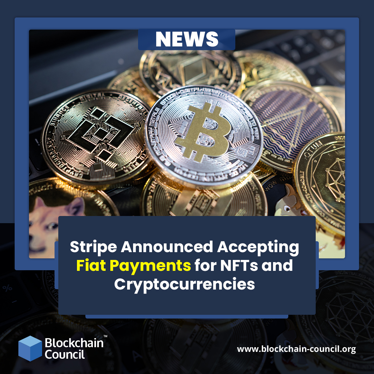 Stripe Announced Accepting Fiat Payments for NFTs and Cryptocurrencies