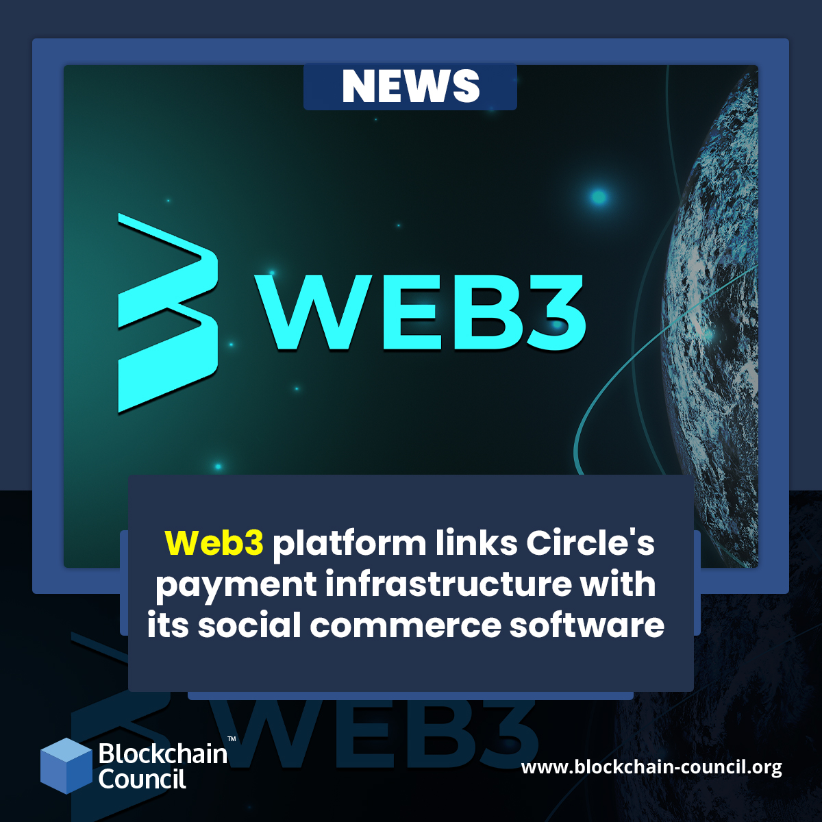 Web3 platform links Circle's payment infrastructure with its social commerce software