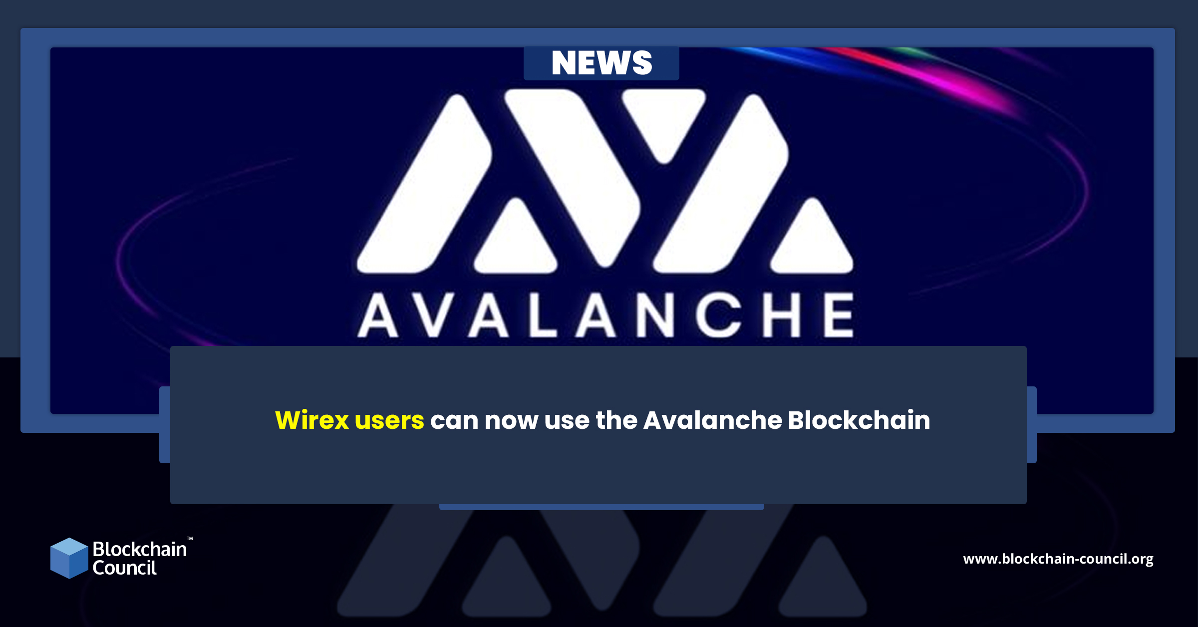 Wirex users can now use the Avalanche Blockchain