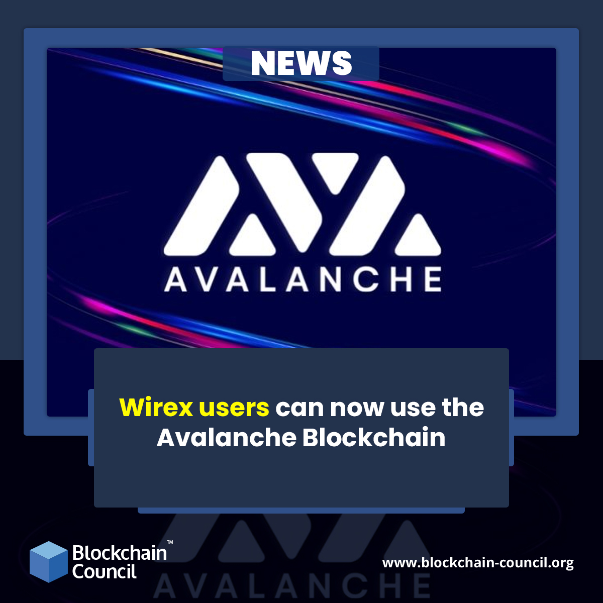 Wirex users can now use the Avalanche Blockchain