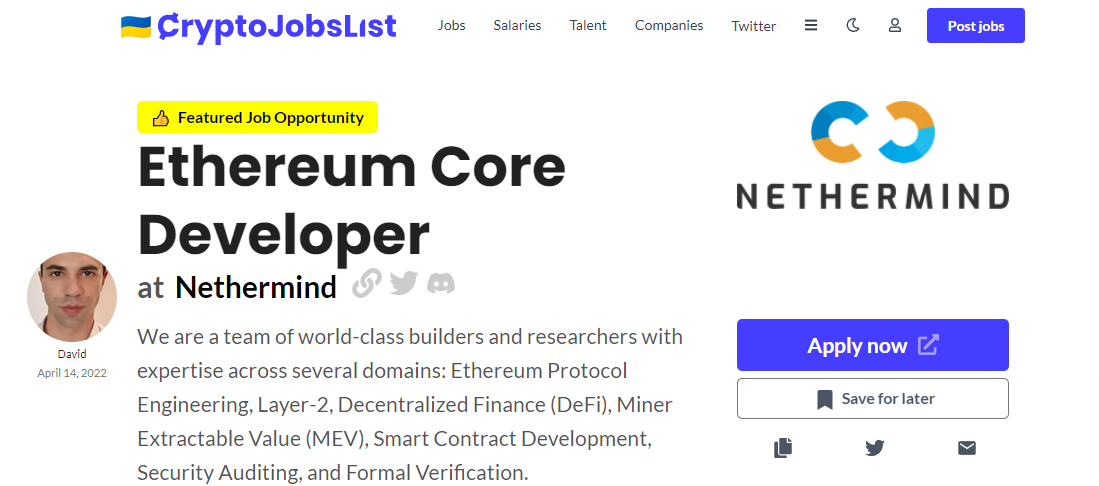 Ethereum Core