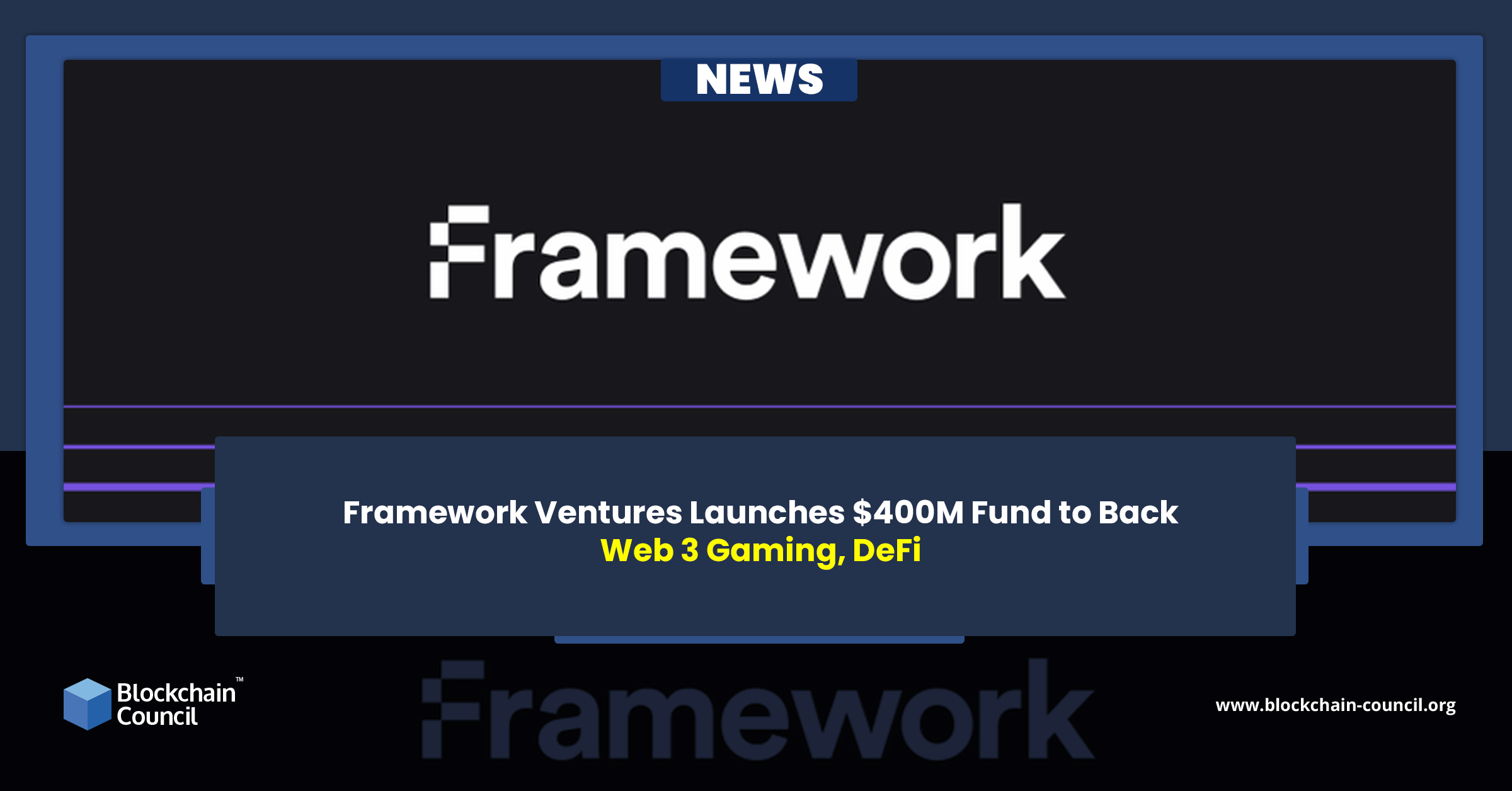 Framework Ventures Unveils $400M Fund to Expand in Blockchain Gaming