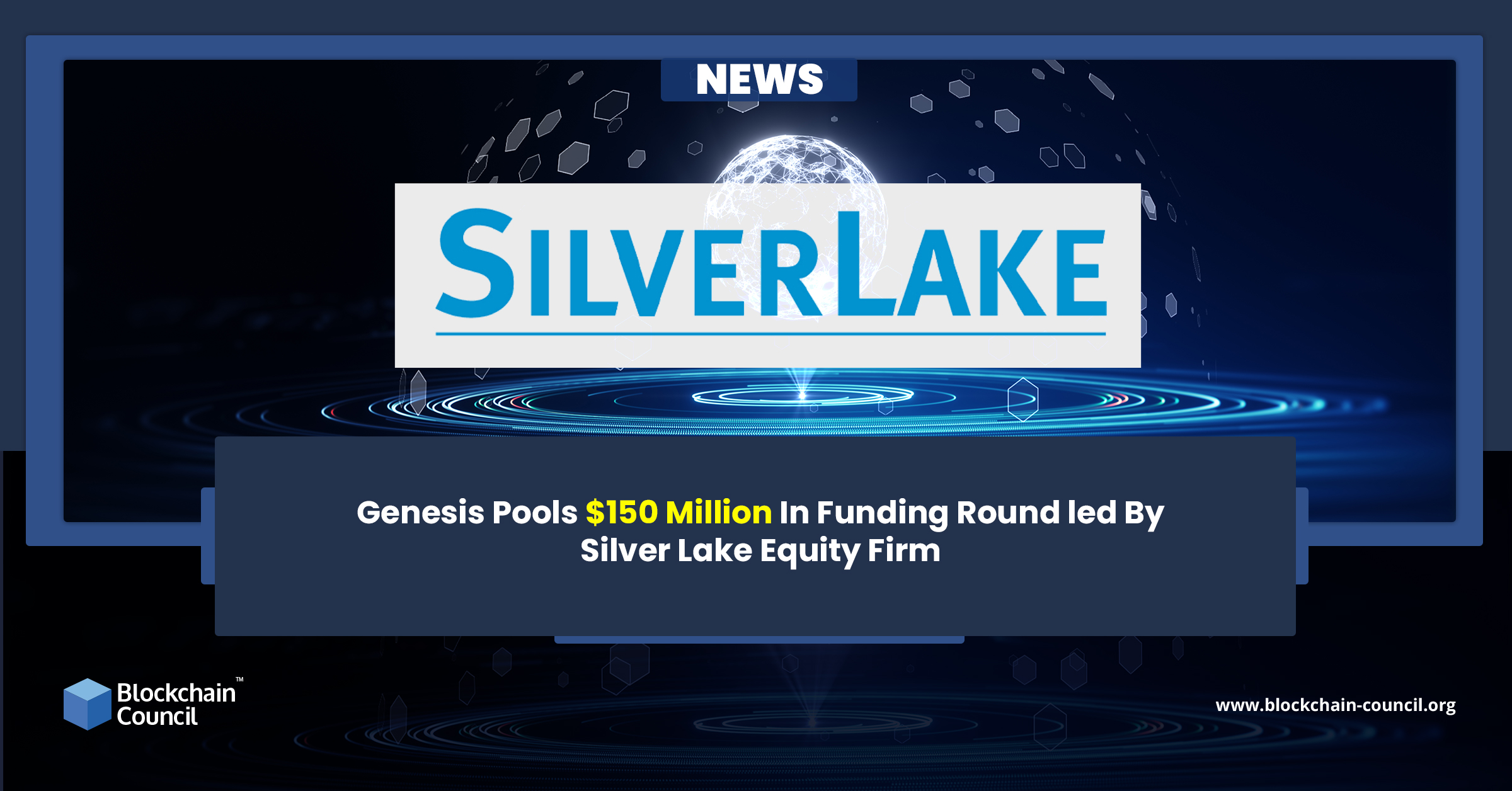 Genesis Pools $150 Million In Funding Round led By Silver Lake Equity Firm