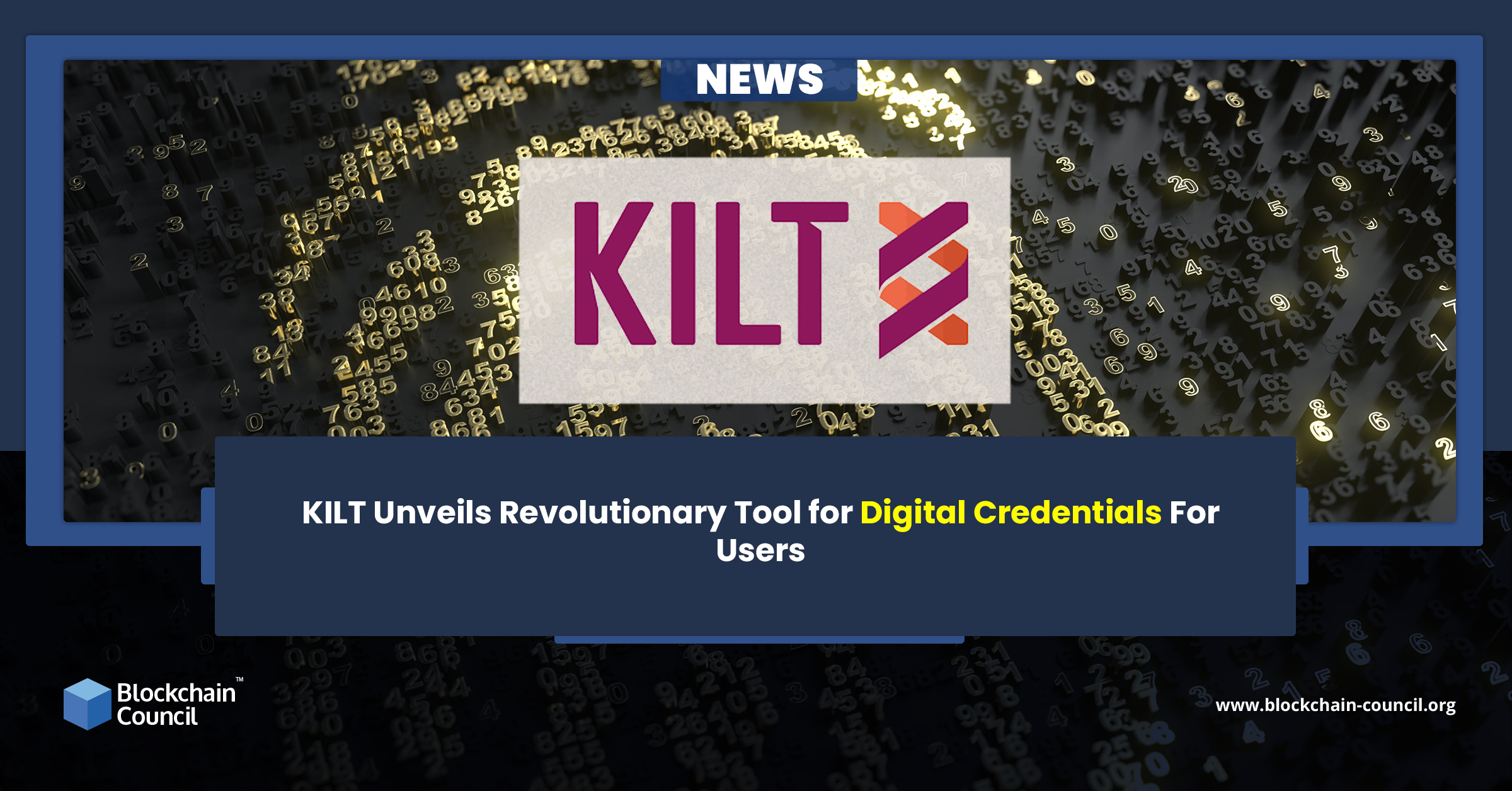 KILT Unveils Revolutionary Tool for Digital Credentials For Users