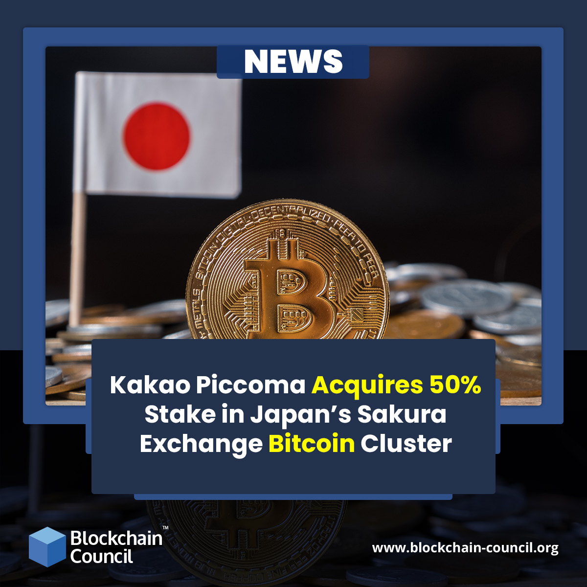 Kakao Piccoma Acquires 50% Stake in Japan’s Sakura Exchange Bitcoin Cluster
