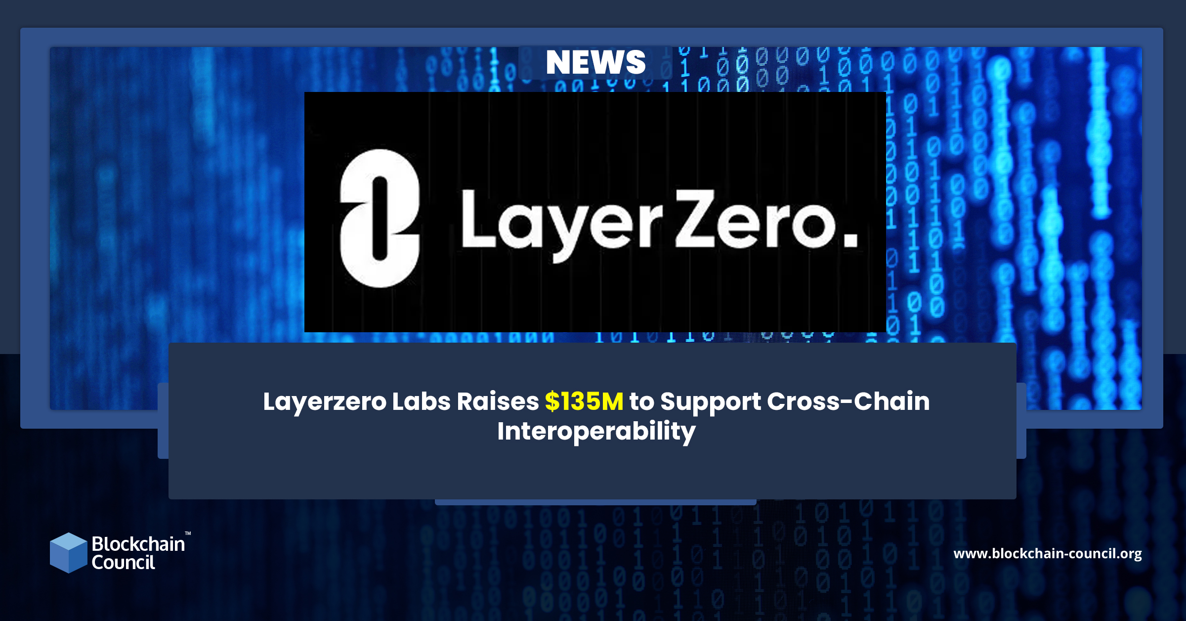 Layerzero Labs Raises $135M to Support Cross-Chain Interoperability