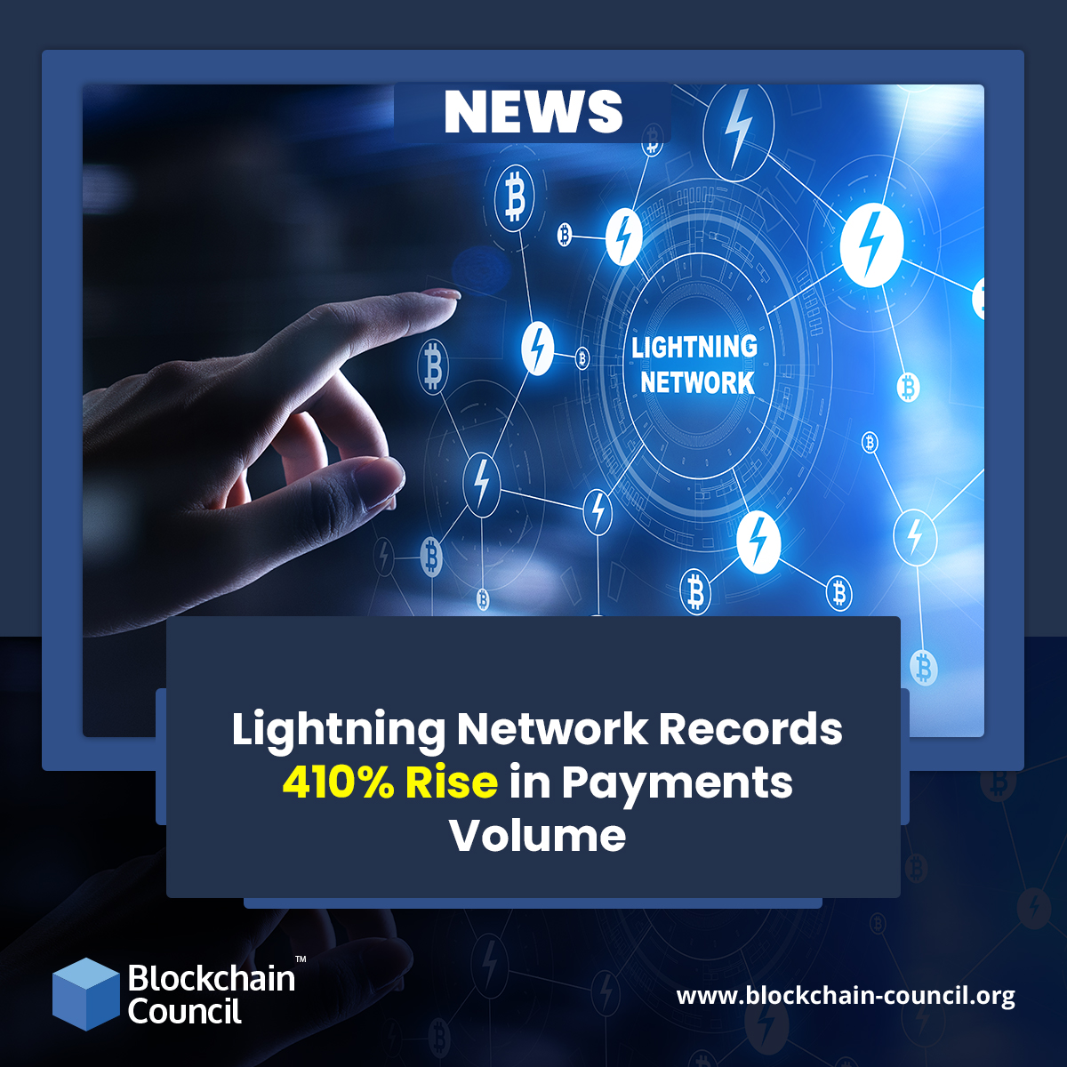 Lightning Network Records 410% Rise in Payments Volume