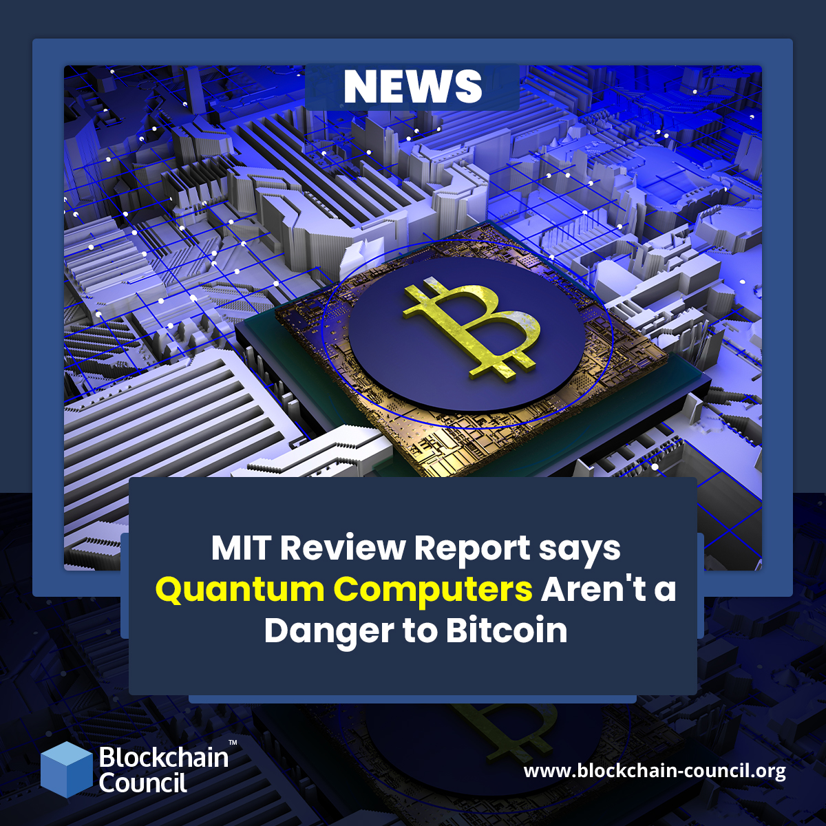 MIT Review Report says Quantum Computers Aren_t a Danger to Bitcoin