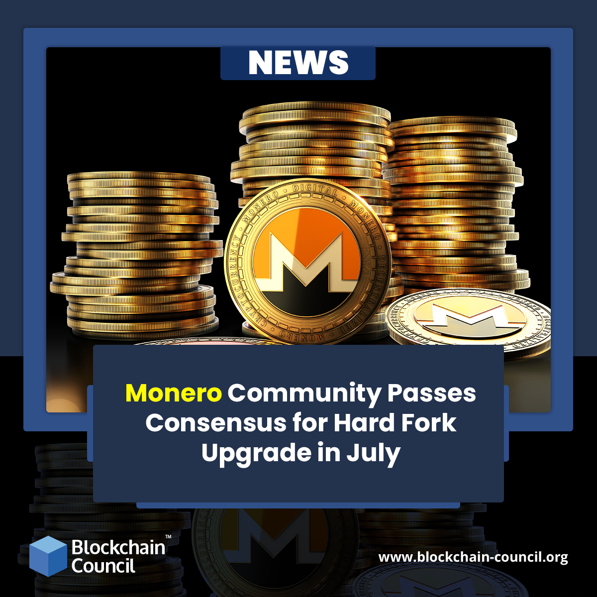 Monero Community Passes Consensus for Hard Fork Upgrade in July