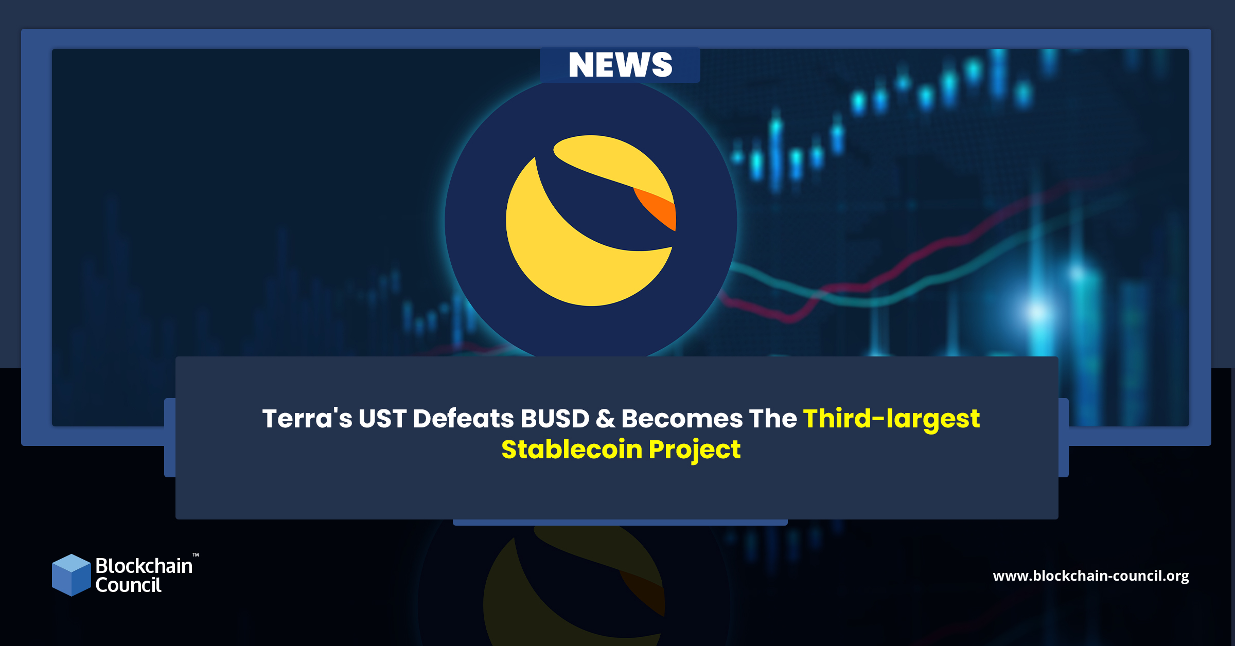 Terra's UST Defeats BUSD & Becomes The Third-largest Stablecoin Project