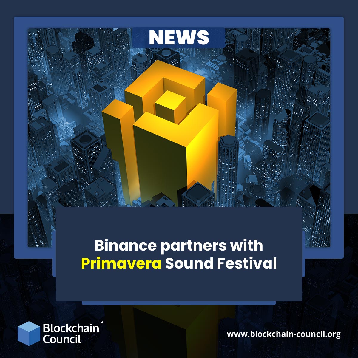 Binance partners with Primavera Sound Festival