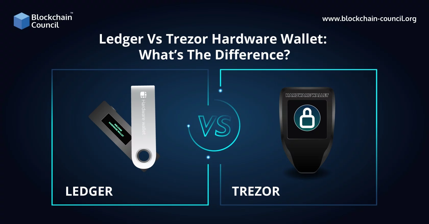 Ledger Vs Trezor Hardware Wallet What’s The Difference