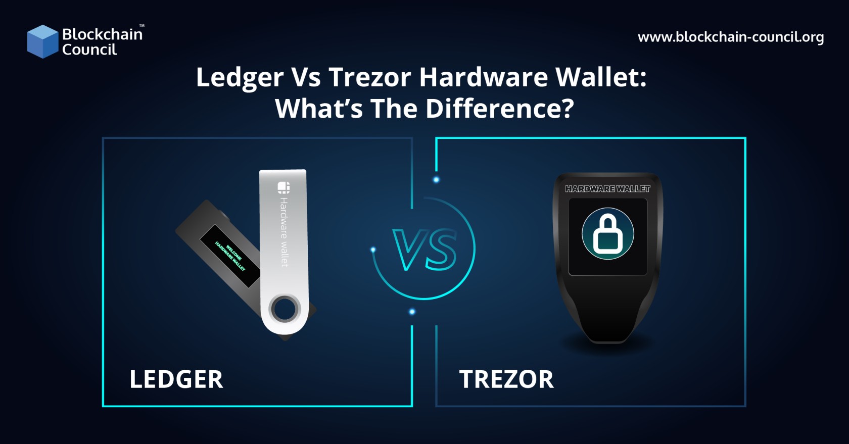 Ledger Vs Trezor Hardware Wallet What’s The Difference