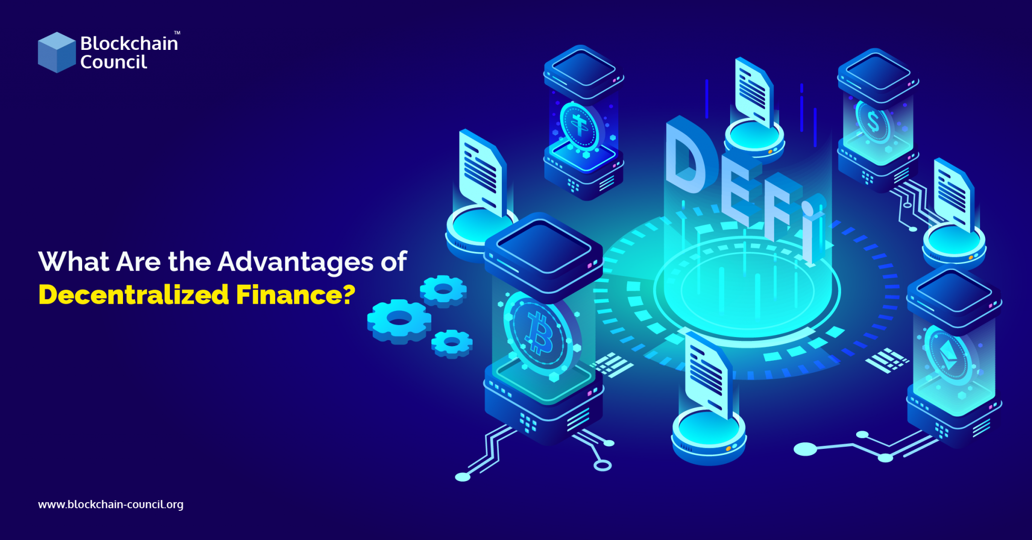 Decentralized finance business model benefits explained 2022