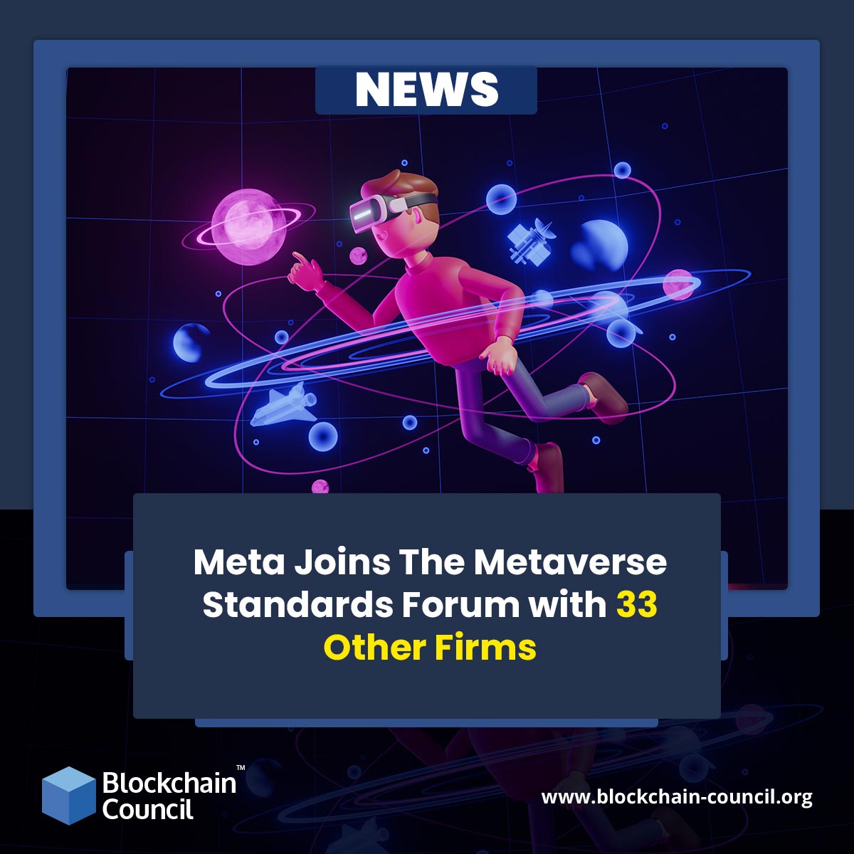 Meta Joins The Metaverse Standards Forum with 33 Other Firms