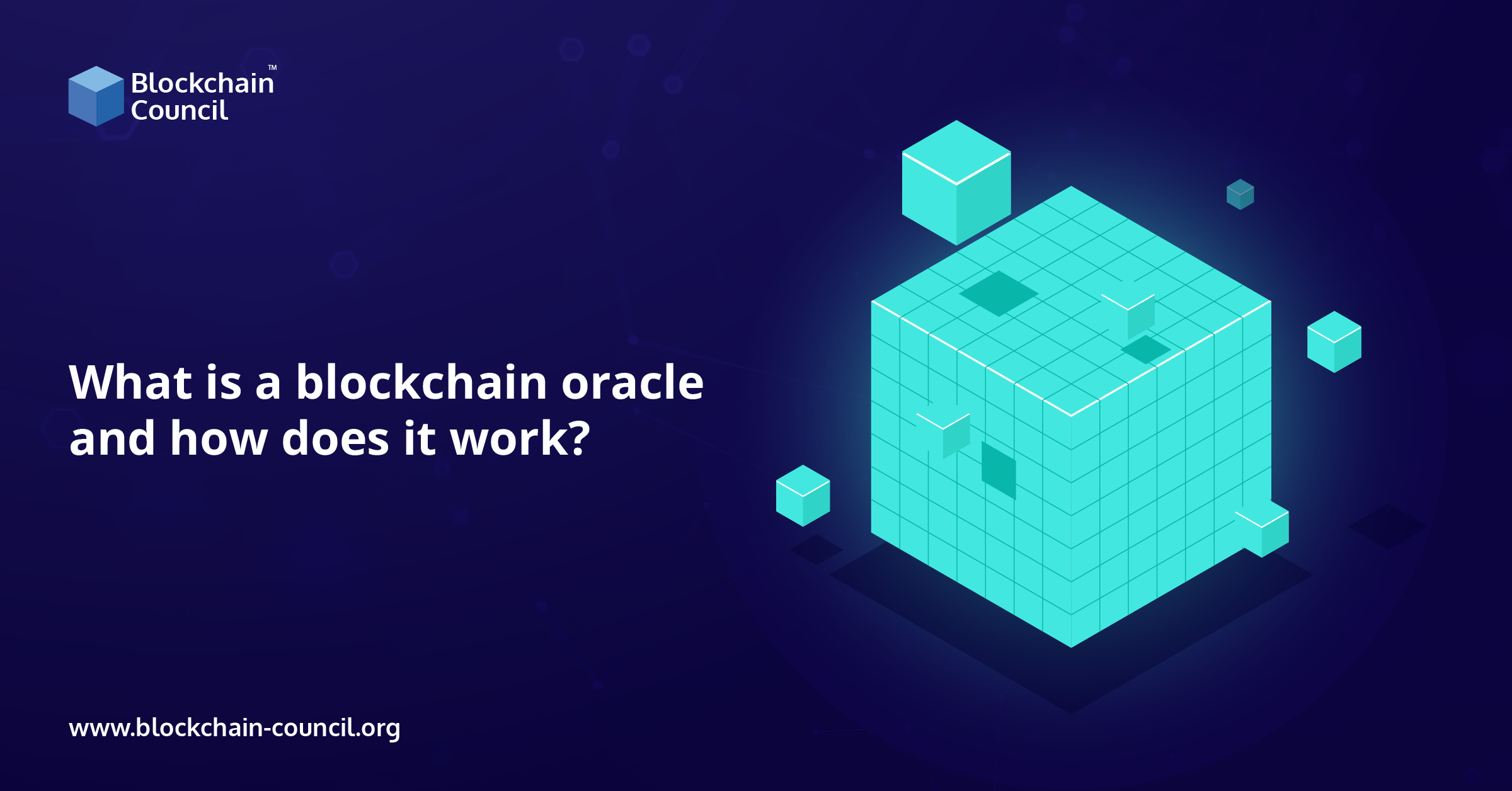 What is a blockchain oracle and how does it work