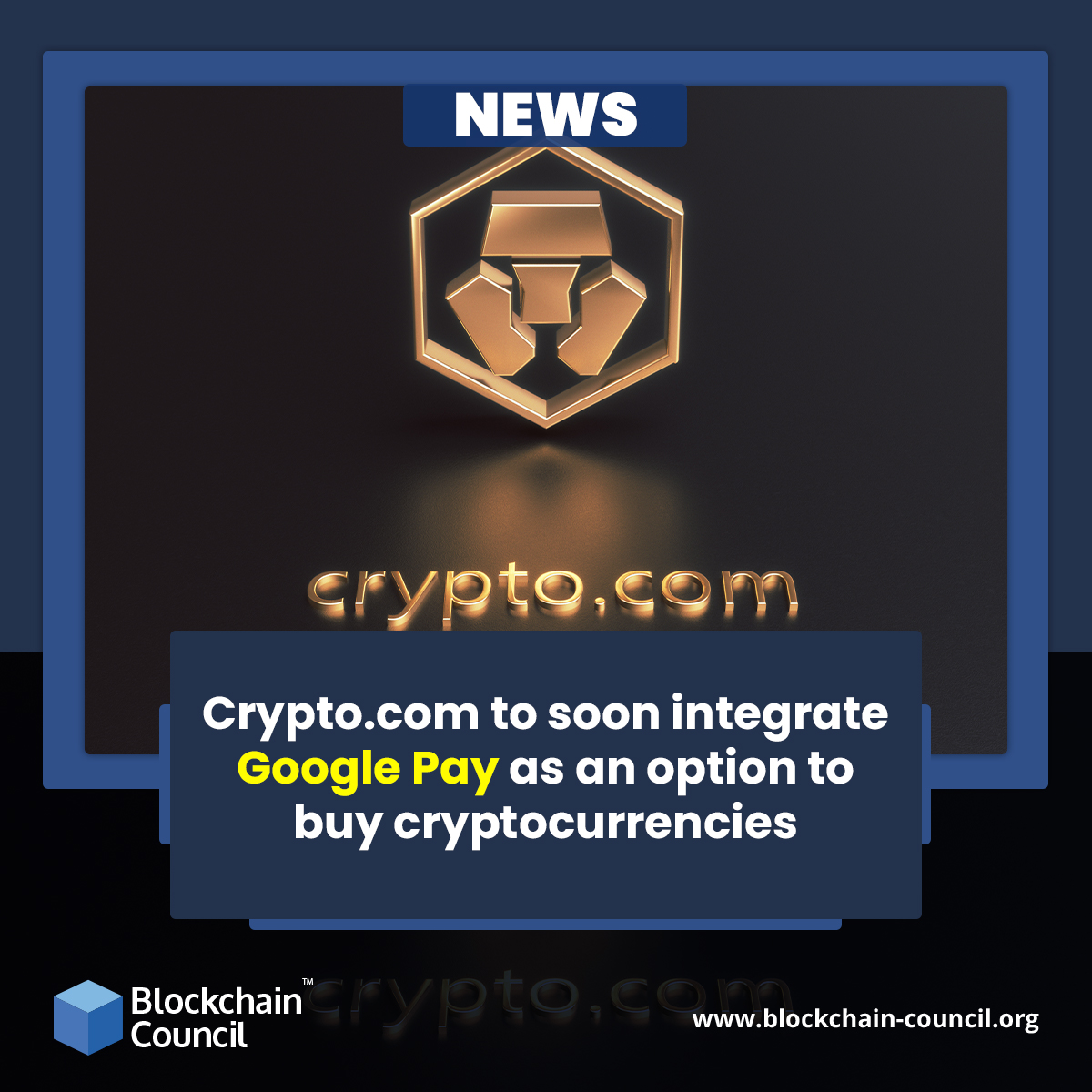 Crypto.com to soon integrate Google Pay as an option to buy cryptocurrencies