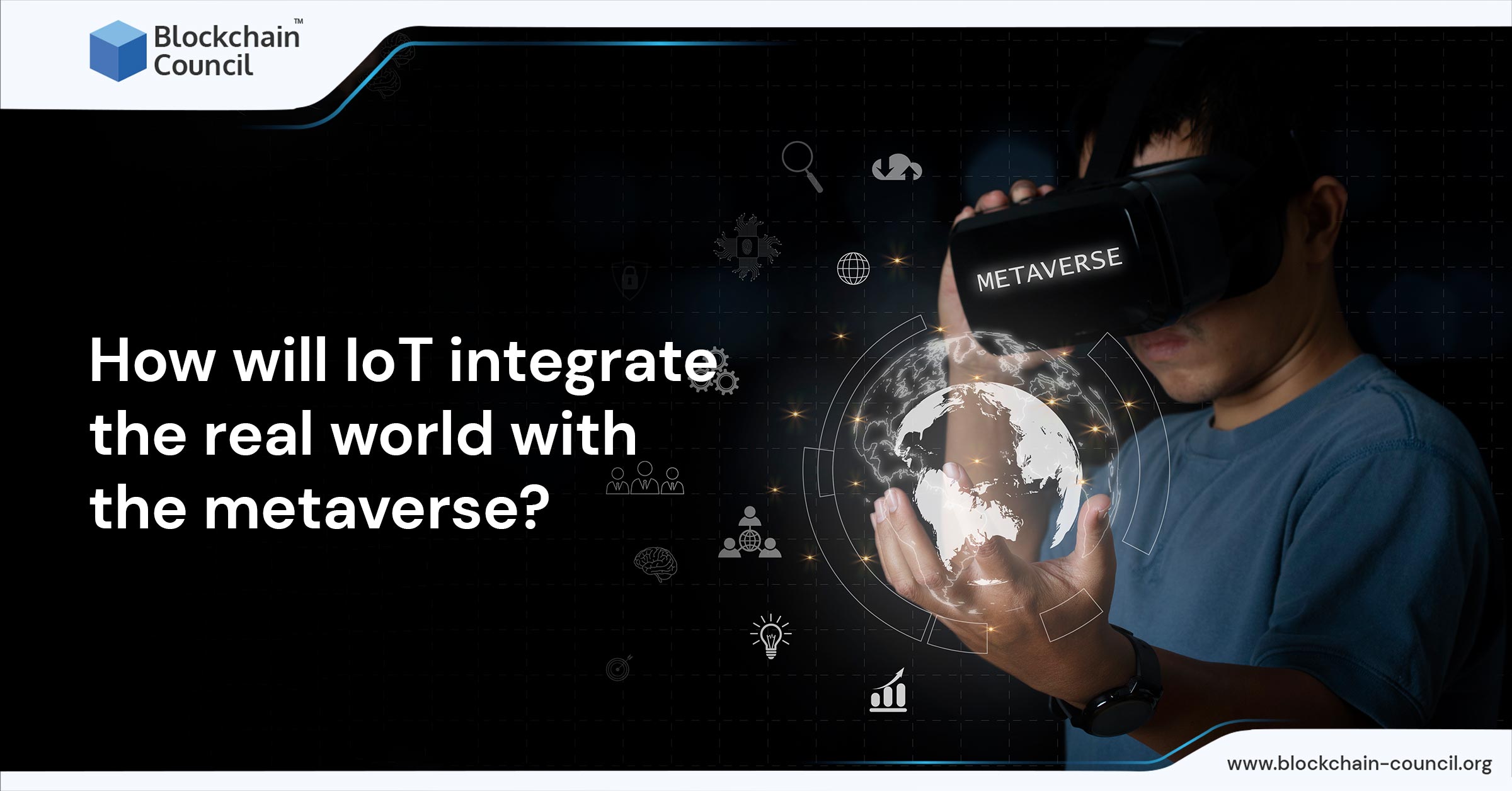 How will IoT integrate the real world with the metaverse?