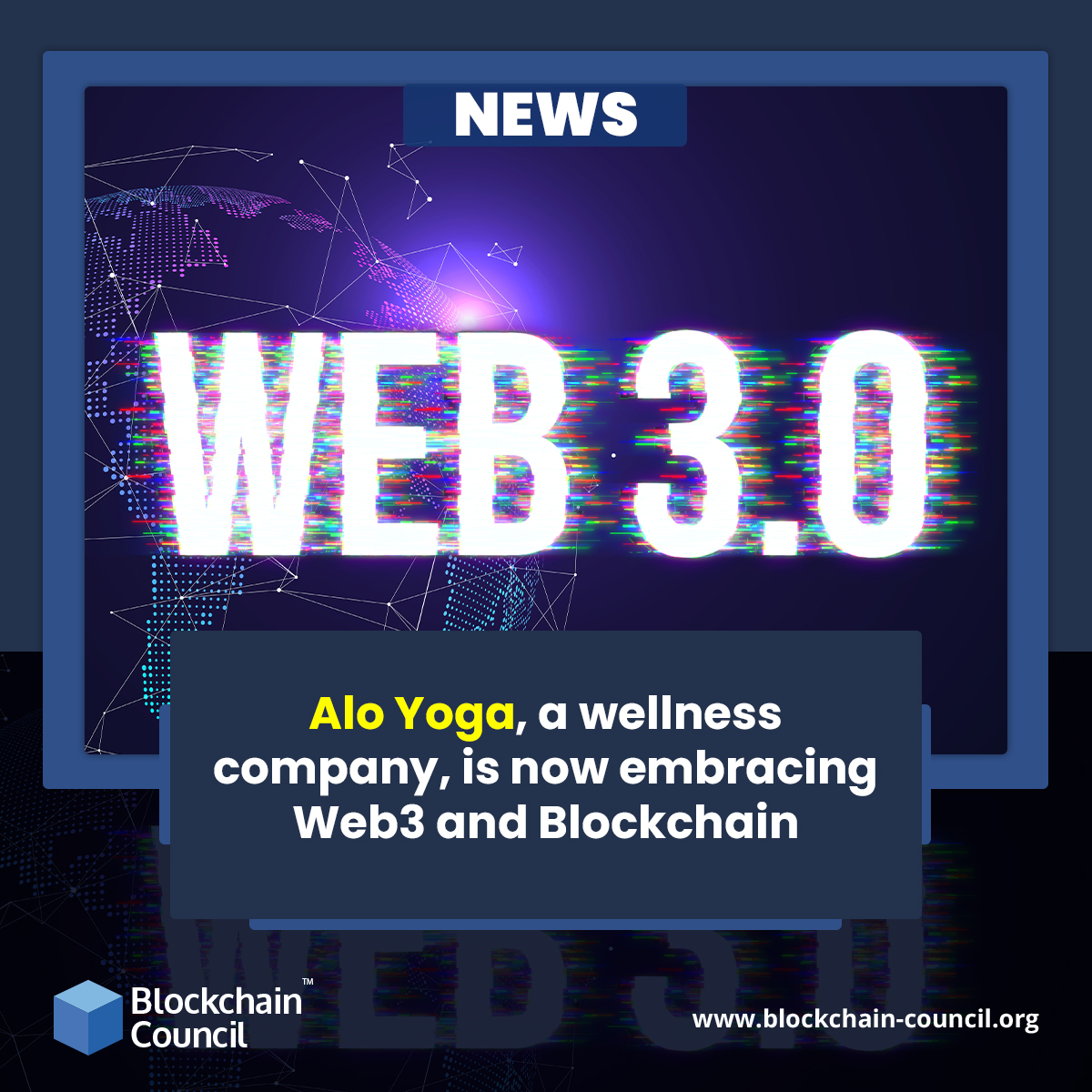 Alo Yoga, a wellness company, is now on the Web3 and Blockchain