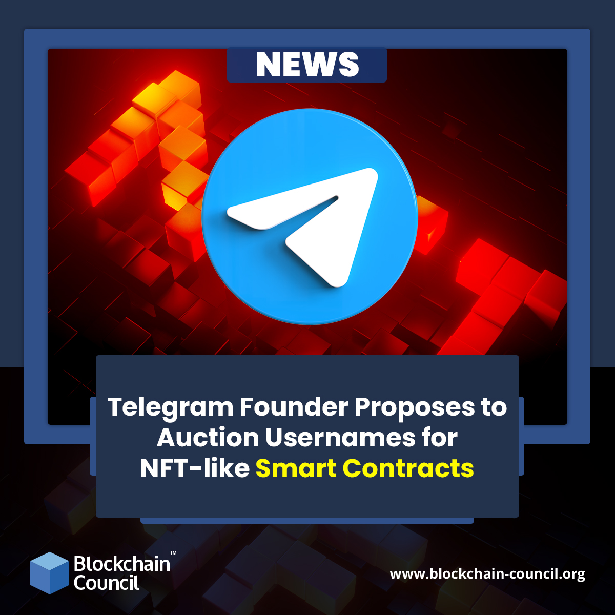 Telegram Founder Proposes to Auction Usernames for NFT-like Smart Contracts
