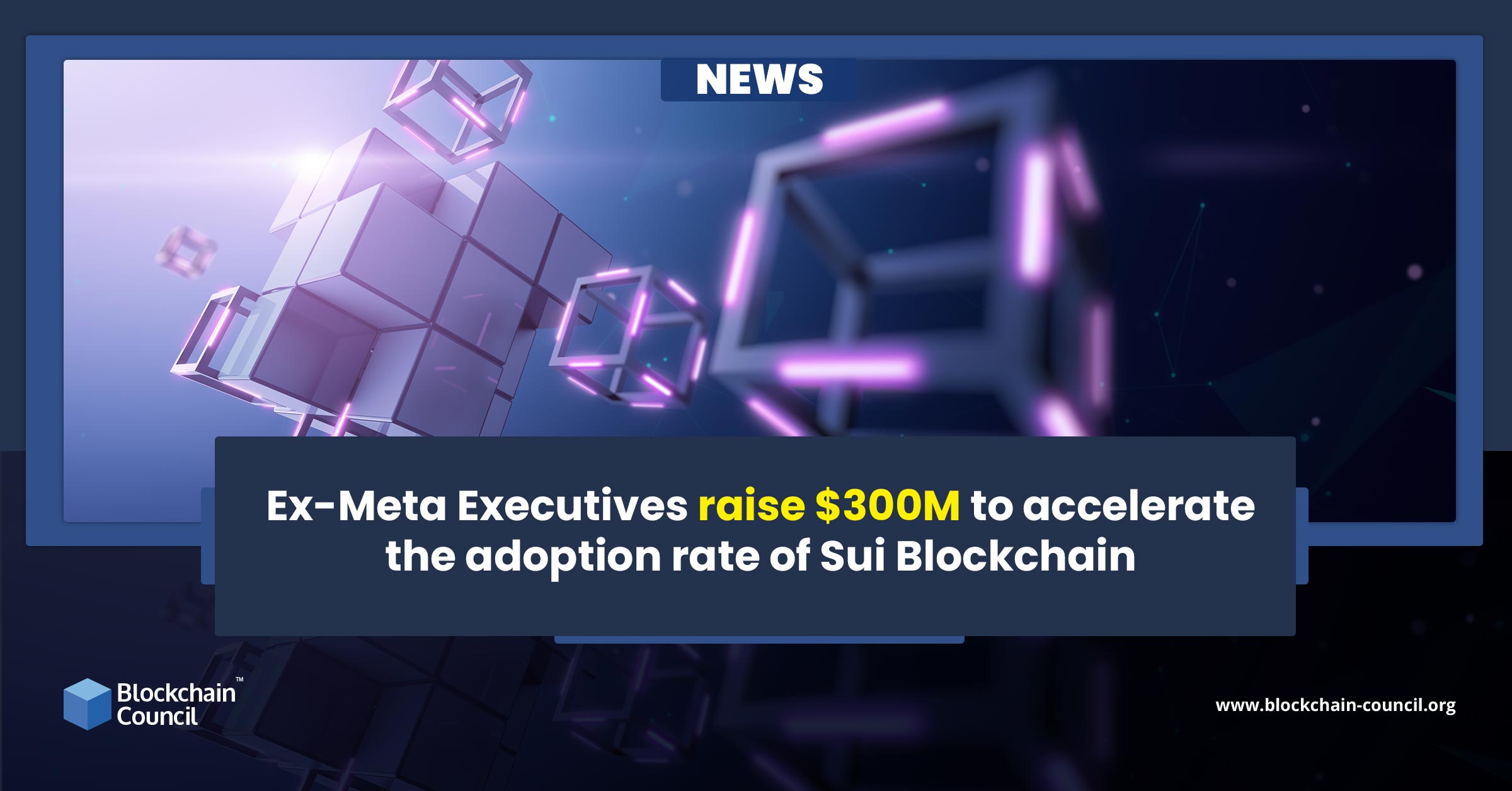 Ex-Meta Executives raise $300M to accelerate the adoption rate of Sui Blockchain
