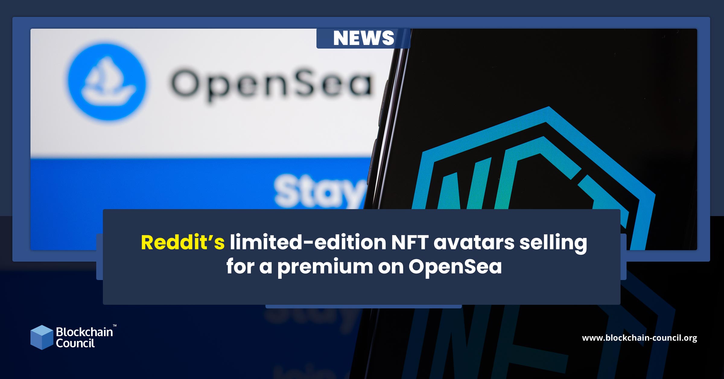 Reddit’s limited-edition NFT avatars selling for a premium on OpenSea