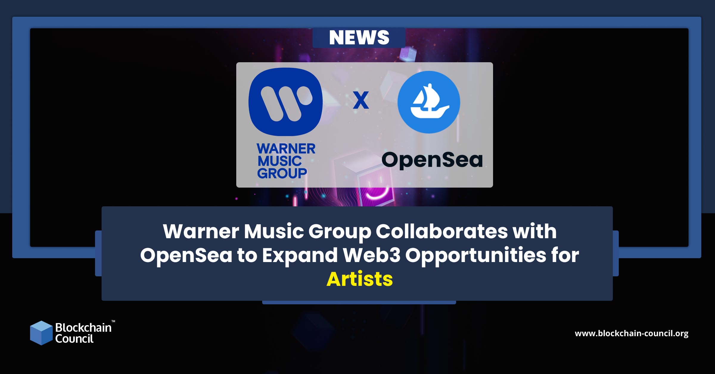 Warner Music Group Collaborates with OpenSea to Expand Web3 Opportunities for Artists