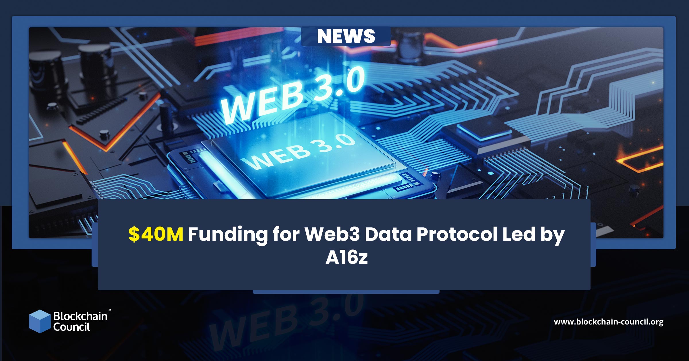 $40M Funding for Web3 Data Protocol Led by A16z