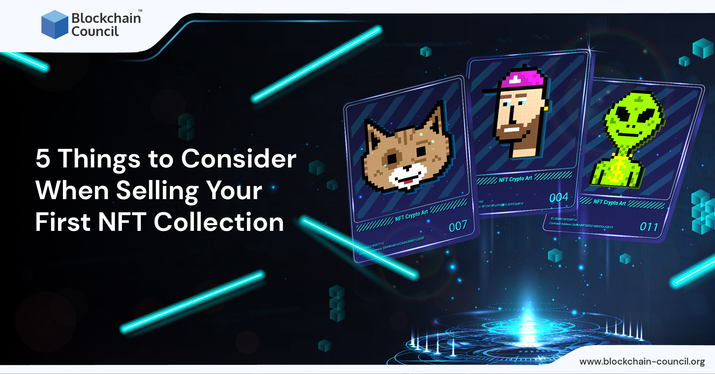 5 Things to Consider When Selling Your First NFT Collection