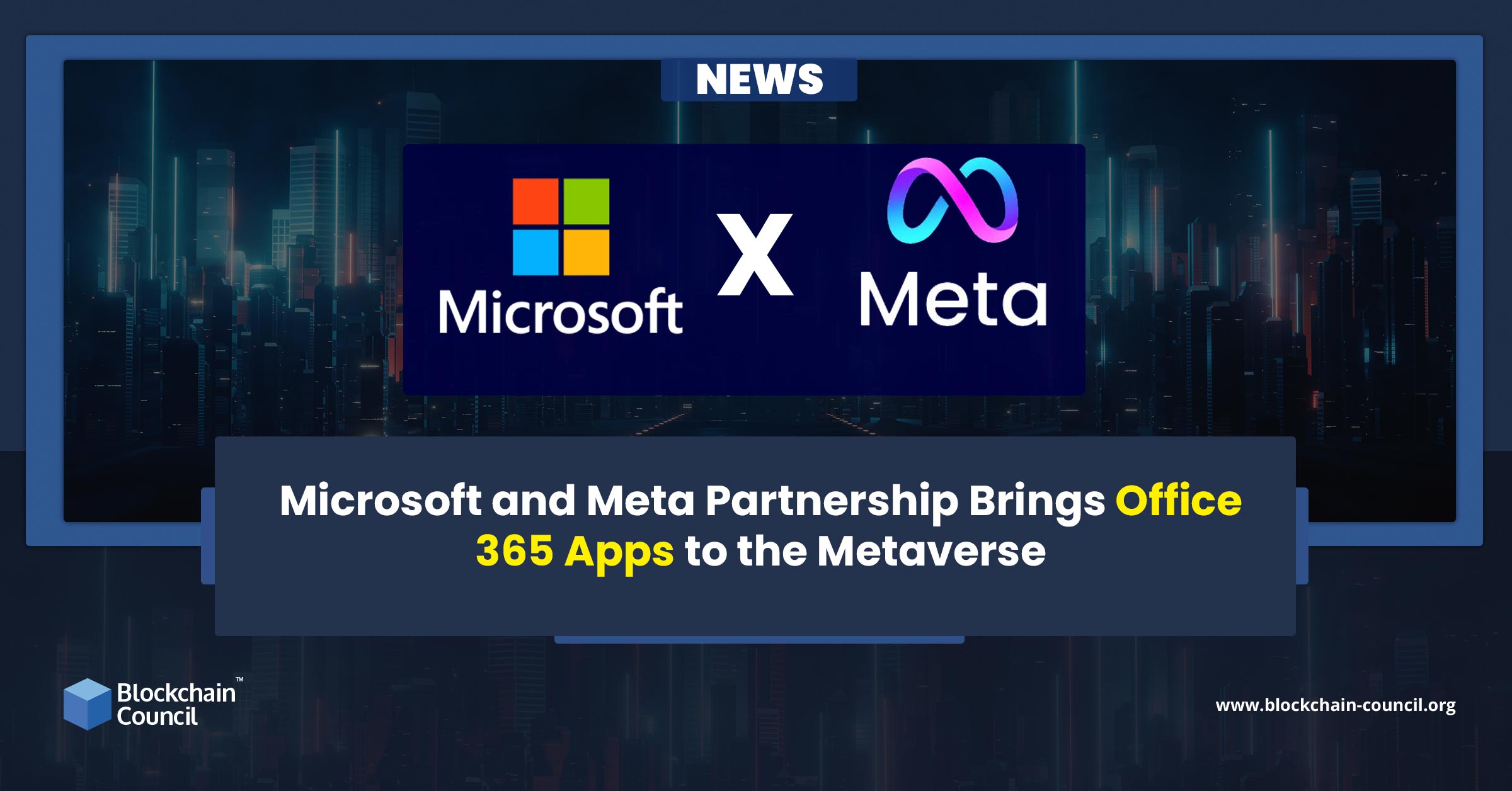 Microsoft and Meta Partnership Brings Office 365 Apps to the Metaverse