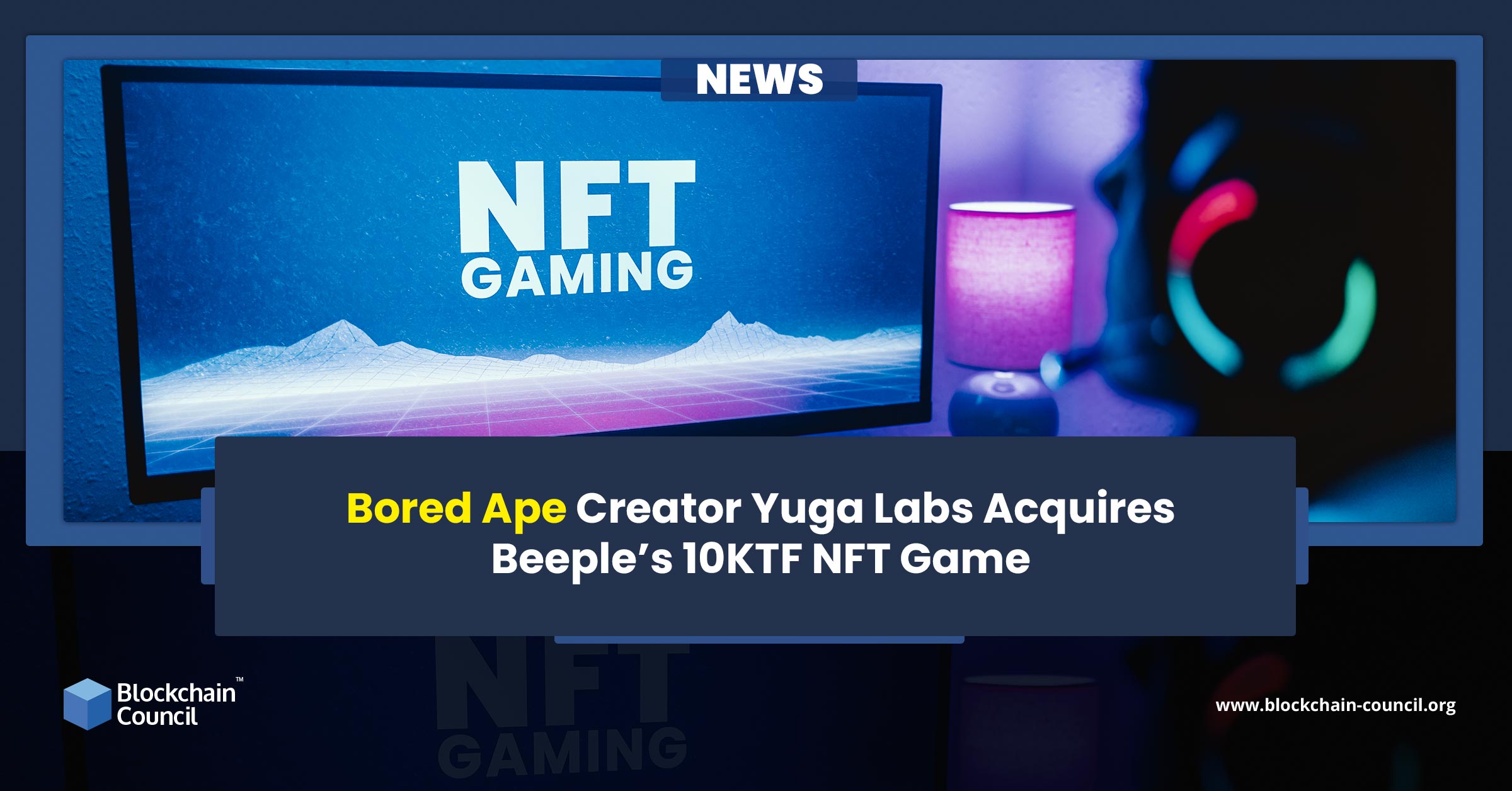 Bored Ape Creator Yuga Labs Acquires Beeple’s 10KTF NFT Game