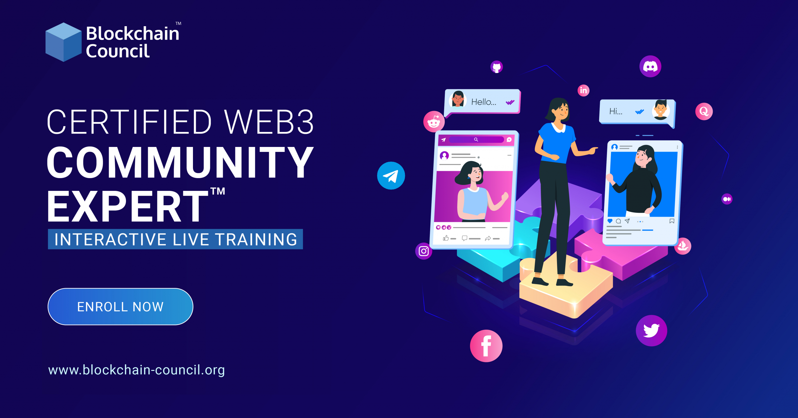 Certified Web3 Community Expert™ Interactive Live Training