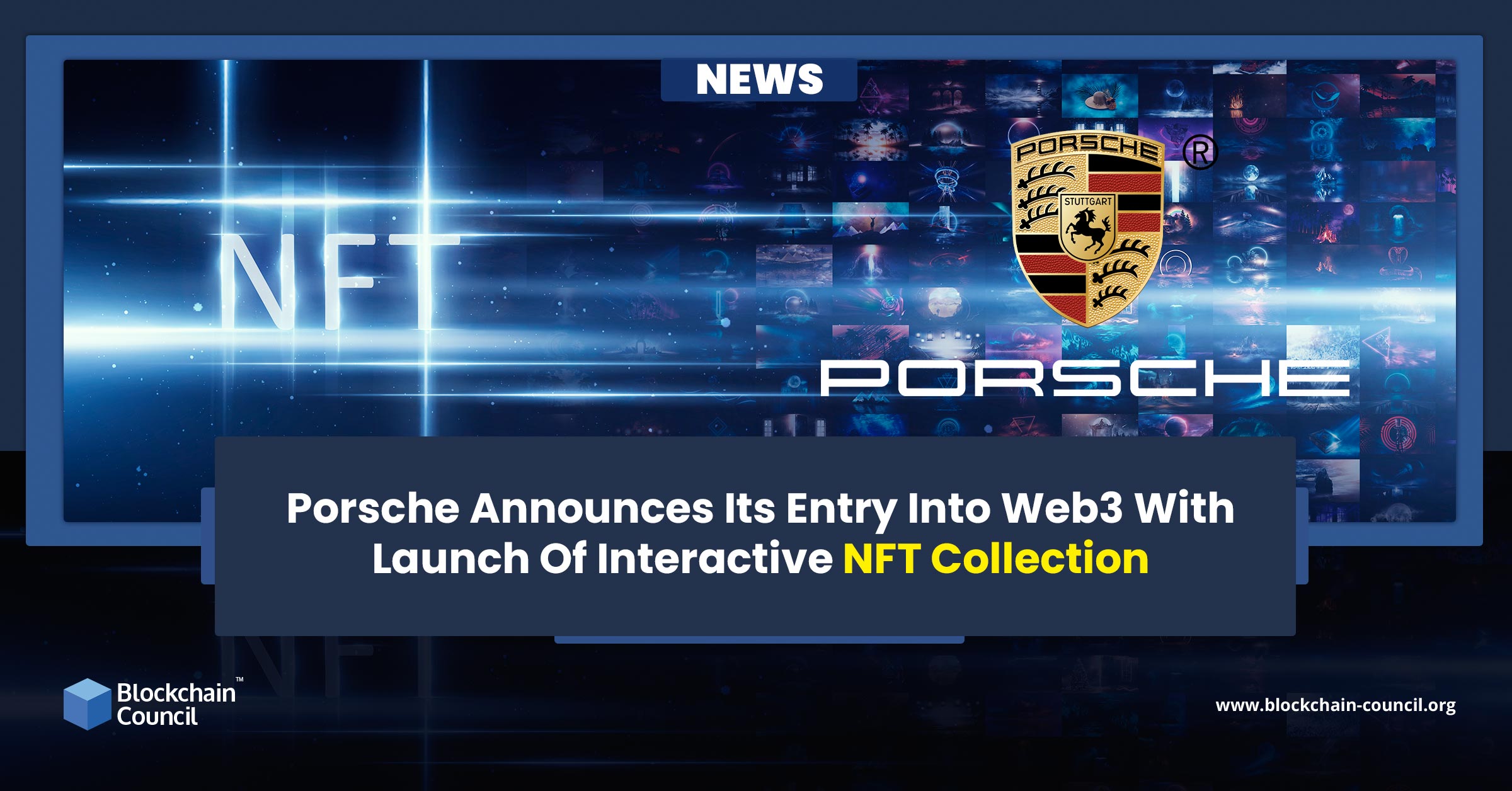 Porsche Announces Its Entry Into Web3 With Launch Of Interactive NFT Collection