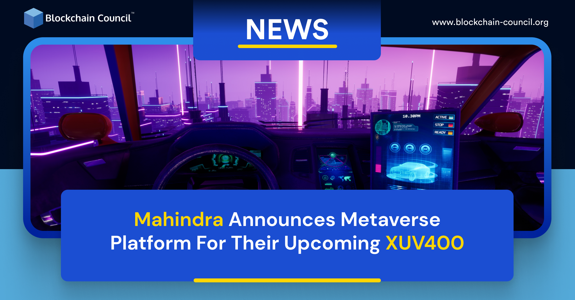 Mahindra Announces Metaverse Platform For Their Upcoming XUV400