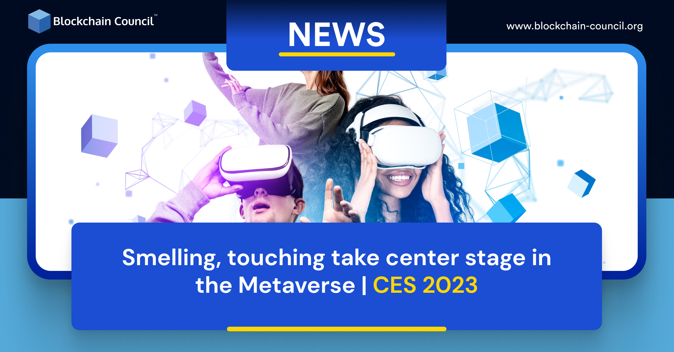 Smelling, touching take center stage in the Metaverse | CES 2023