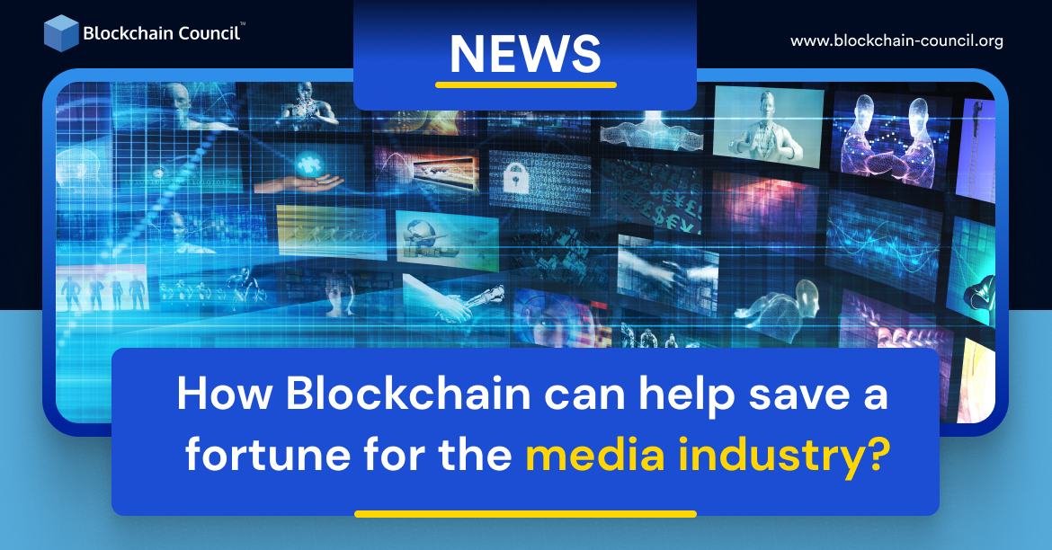 Blockchain in the media